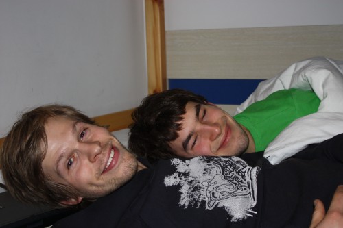 Felix im Bett Felix im Bett
